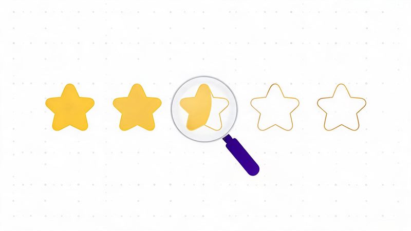 Amazon star rating illustration
